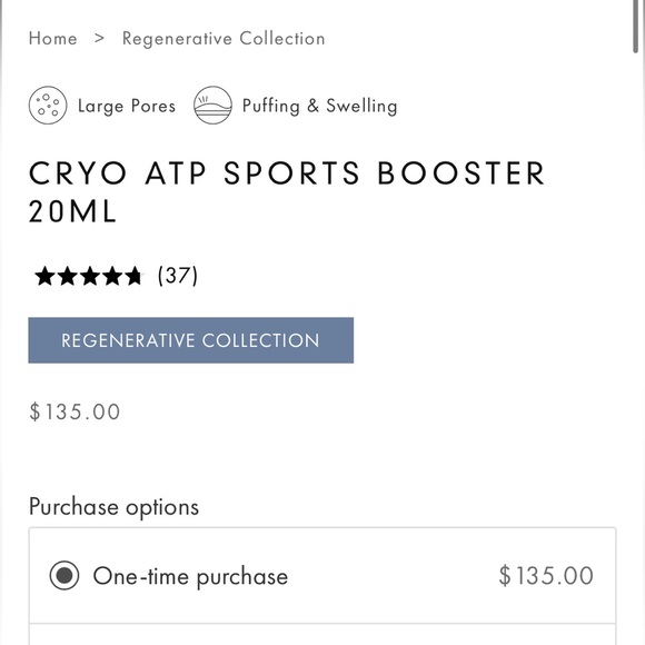 111SKIN Cyro ATP Sports Booster - Picture 2 of 4